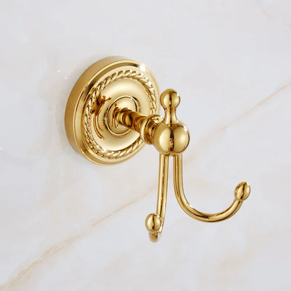 Gold Bath Hardware Bathroom Shelf Soap Dish Toilet