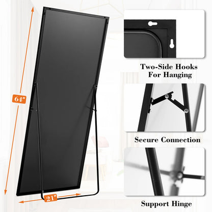 Mcq Rectangle Arched Full Length Mirror Stand Full