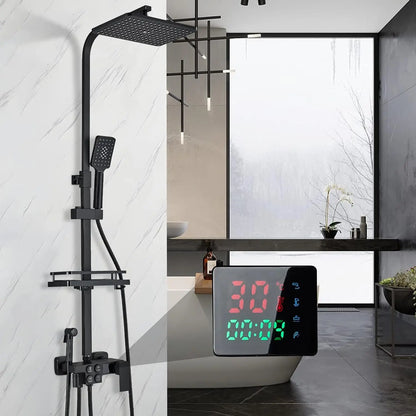 Cold Digital Bathroom Shower Quality Brass Bathroom Faucet
