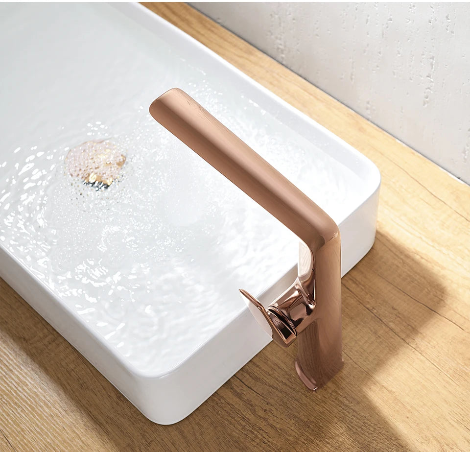 Vgx Luxury Gold Bathroom Faucets High Basin Mixer