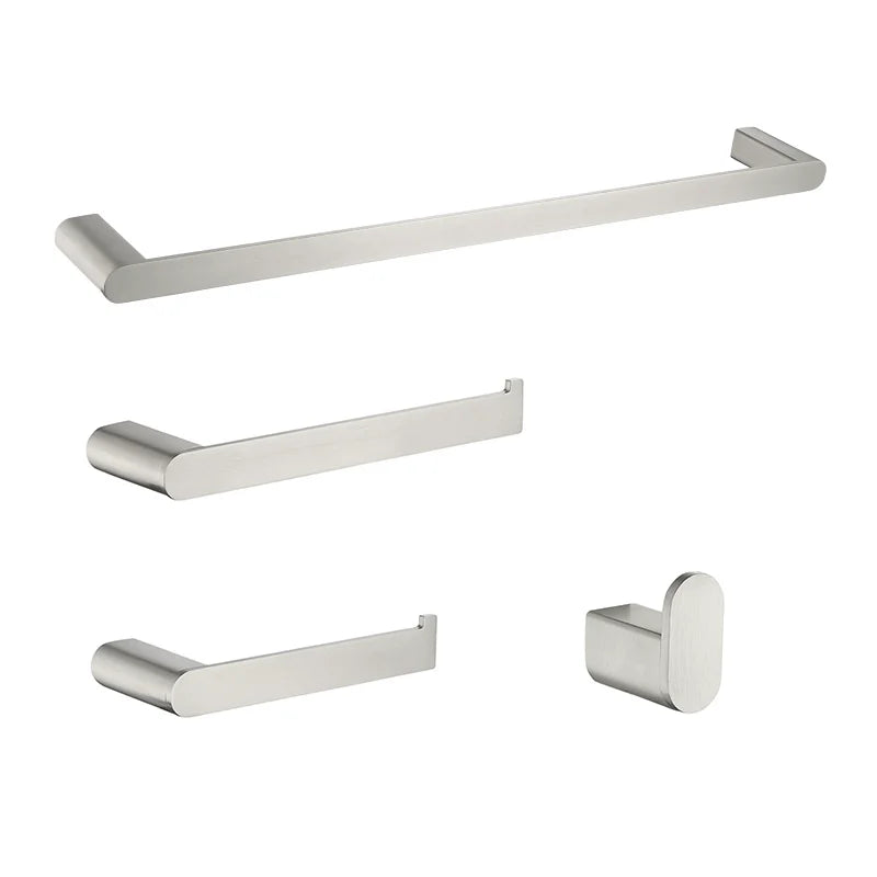 Bathroom Hardware Stainless Steel Bathroom Wall Mounted Towel