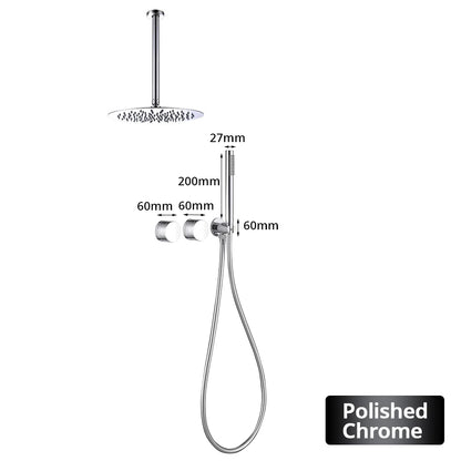Ceiling Arm Brushed Gold Gunmetal Matte Black Chrome
