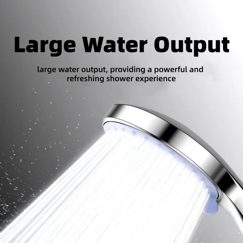 Shower Boosted 5-Speed Large Water Outlet Shower Handheld