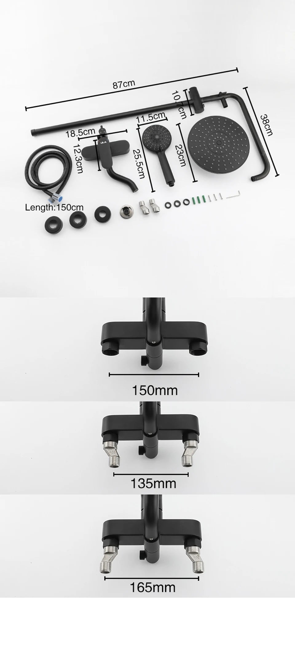 Ula Bathroom Shower Faucet Mixer Bathtub Shower Mixer