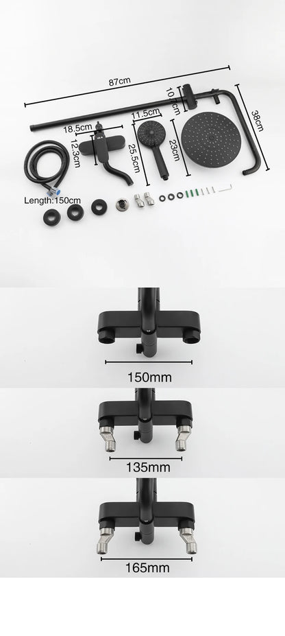 Ula Bathroom Shower Faucet Mixer Bathtub Shower Mixer
