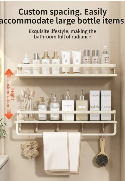 Yellow White Corner Shelf Bathroom Rack Shelf Organiser