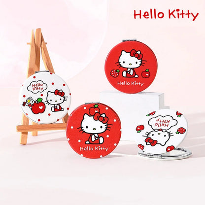 Genuine Hello Kitty Melody Folding Makeup Mirror Cartoon