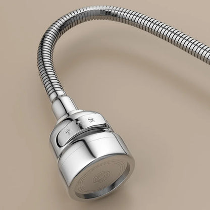 3-Speed External Shower Head Bathroom Sink Faucet Hair