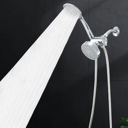 In1 Handheld Shower Bracket Three-Way Water Distributor &