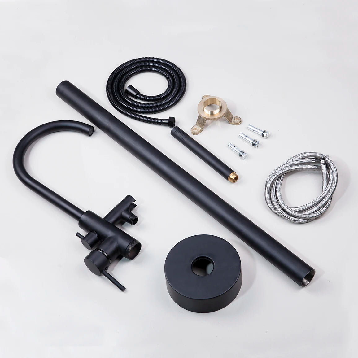 Zappo Standing Tub Shower Faucet Floor Mount Shower