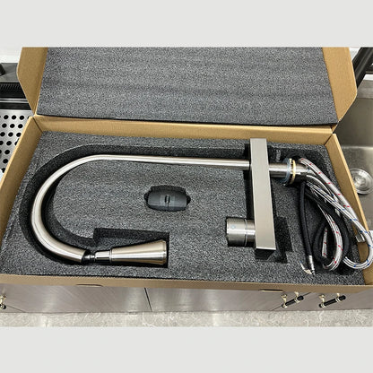 Popular Waterfall Faucet 304 Stainless Steel Cold Rainfall