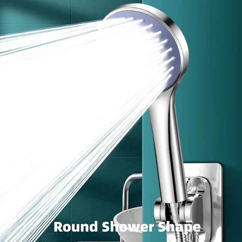 Shower Boosted 5-Speed Large Water Outlet Shower Handheld