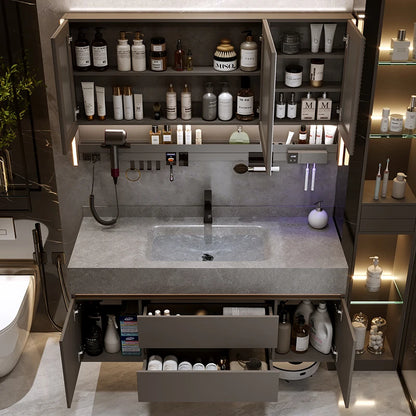 Rock Plate Integrated Basin Bathroom Washbasin Washbasin Bathroom