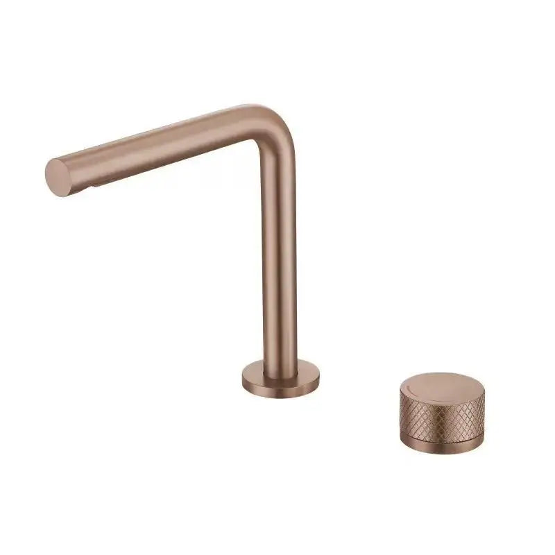 Brushed Rose Gold Basin Faucet Bathroom Bathtub Faucet