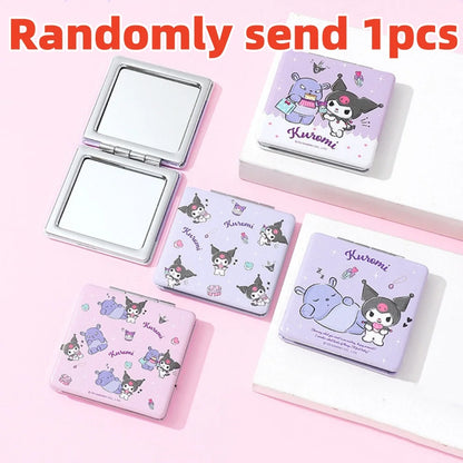 Genuine Hello Kitty Melody Folding Makeup Mirror Cartoon