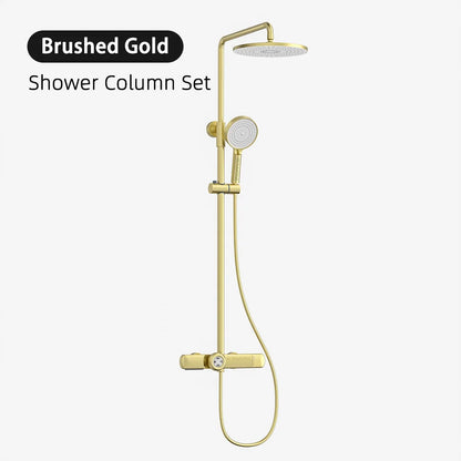 Luxury Solid Brass Smart Thermostatic Showers System Split