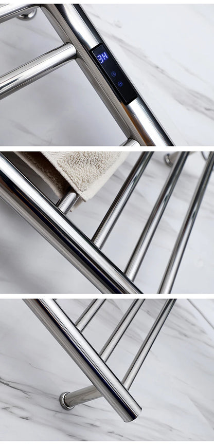 Electric Towel Rack 304 Stainless Steel Temperature&Time Control