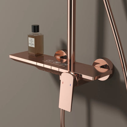 Newly Piano Bathroom Shower Premium Brass Cold Bathroom
