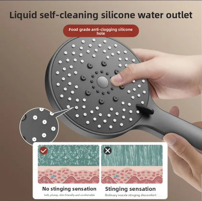 Bathroom Sprayer Shower Head Water Saving Handheld Rain