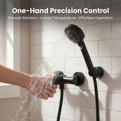304 Stainless Steel Bathroom Shower Faucet Wall Mounted