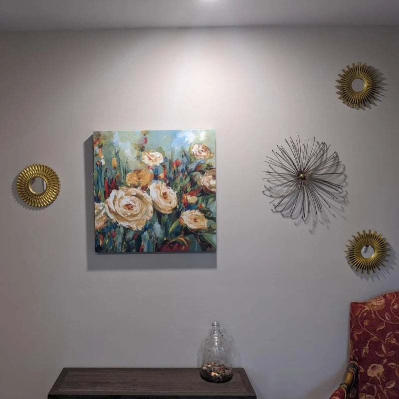 Gold Mirrors Wall Decor Of Hanging Ornament Art