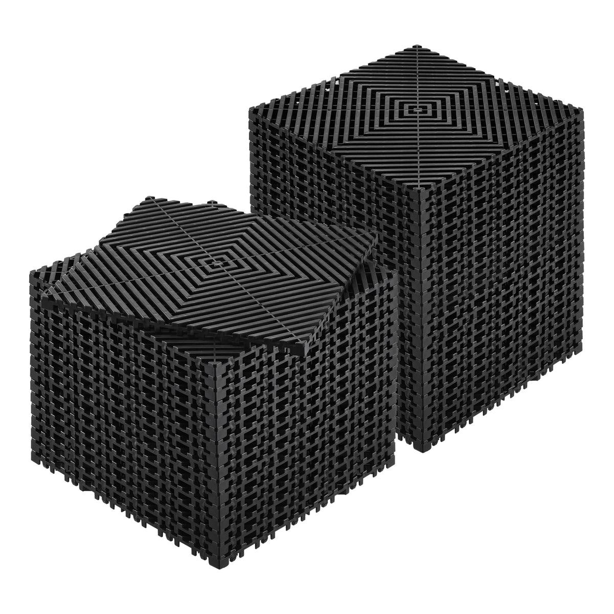 Succebuy Interlocking Drainage Mat 12inx12in 12/24/40/50/55