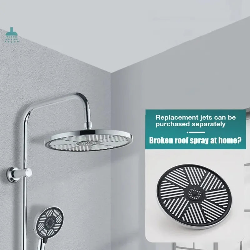 10 Inch Big Panel Rainfall Shower Head High