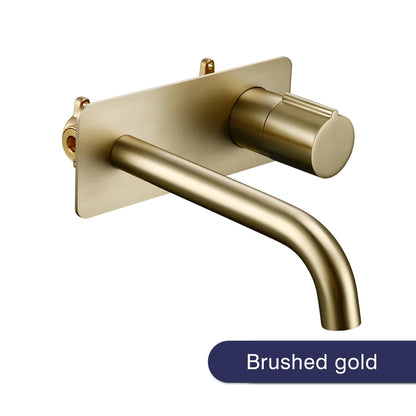 Bathroom Vanity Sink Mixer Cover Plate Cold Wall-Mount