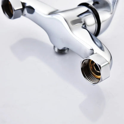 Brass Shower Faucet Mixer Valve Shower Head Hidden