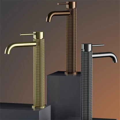Brushed Rose Gold Bathroom Faucet Brushed Gold Basin