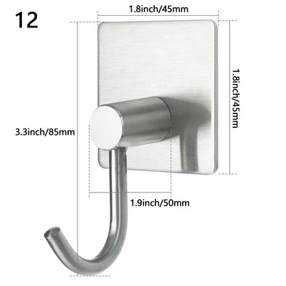 Robe Hook Wall Towel Hook Stainless Steel Coat