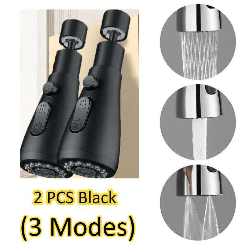 Multi-Functional Sink Faucet Spray Nozzle Head Tap In