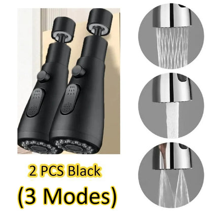 Multi-Functional Sink Faucet Spray Nozzle Head Tap In