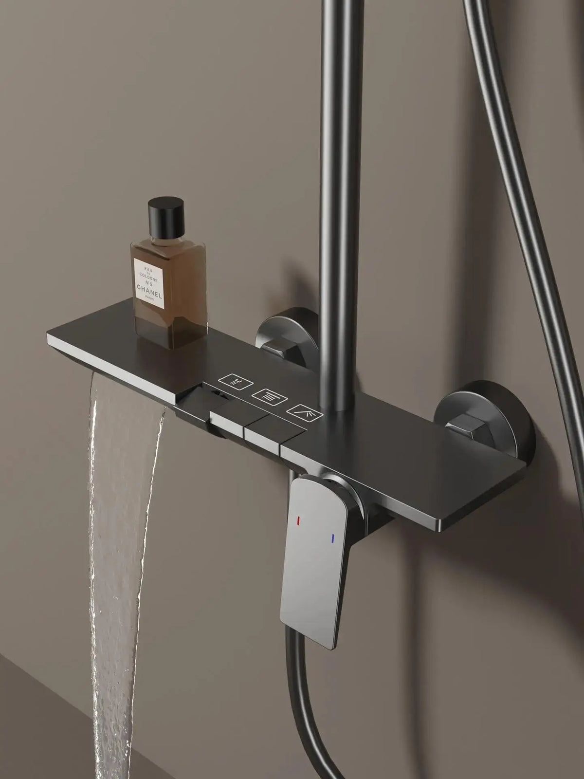 Rose Gold Bathroom Shower Cold Mixer Bath Shower