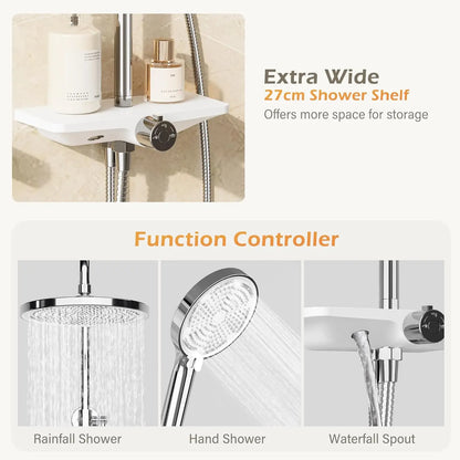 Bathroom Shower System Sets Without Tap Stainless Steel