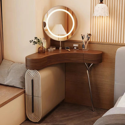 Vintage Unique Vanity Table Aesthetic Elegant Beauty Premium