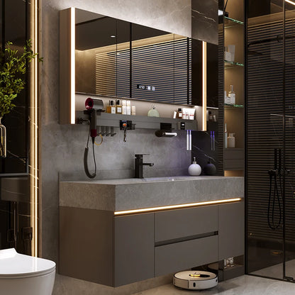 Rock Plate Integrated Basin Bathroom Washbasin Washbasin Bathroom