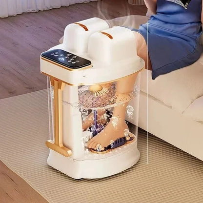 Foot Soaking Bucket Electric Massager Foot Wash Basin
