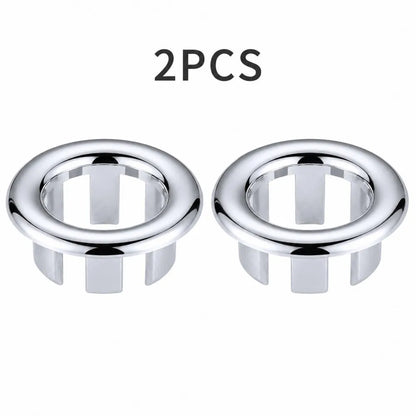 1-20pcs Round Basin Overflow Cap Sink Drain Cover