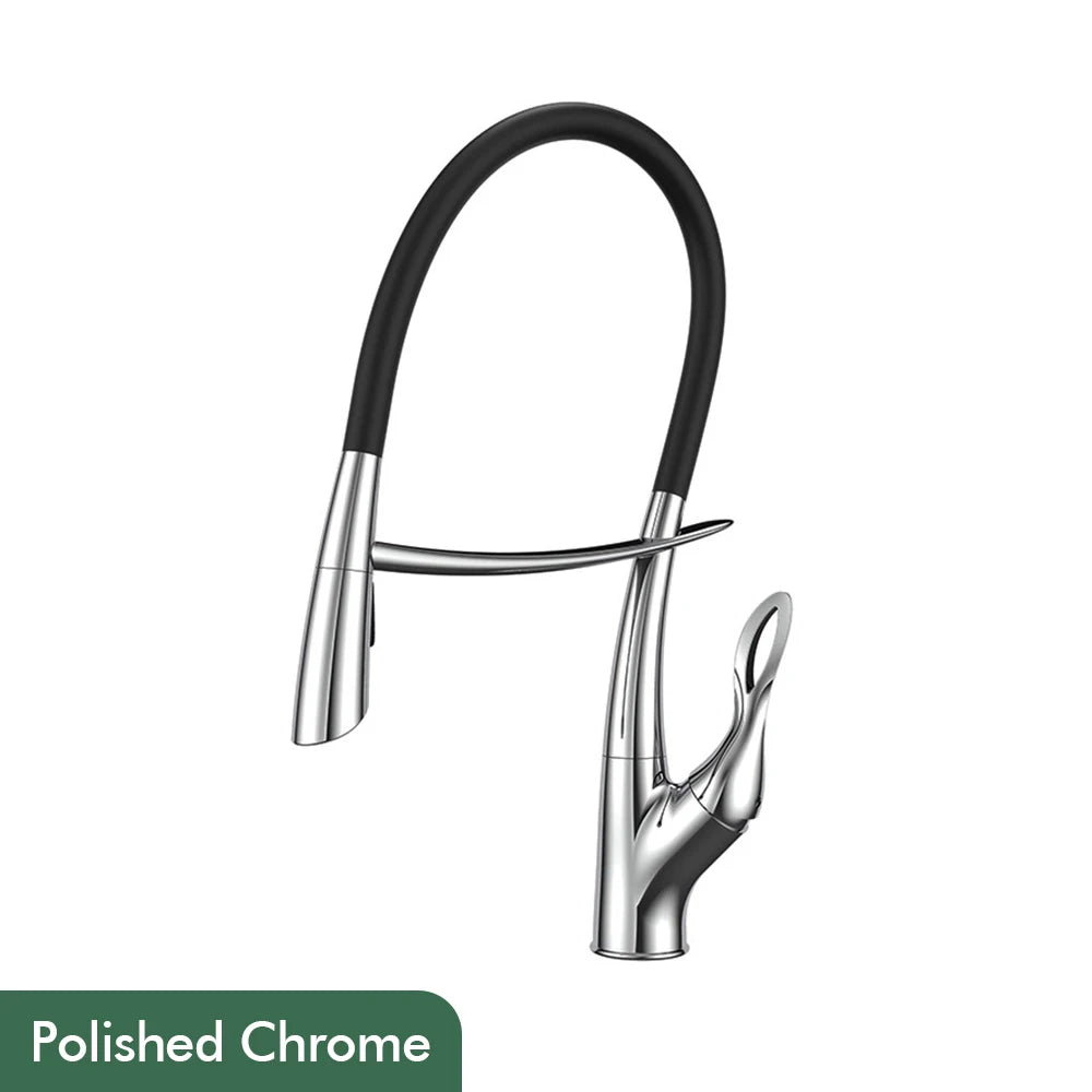 Pull Out Sensor Faucet Handle Digital Display Pull