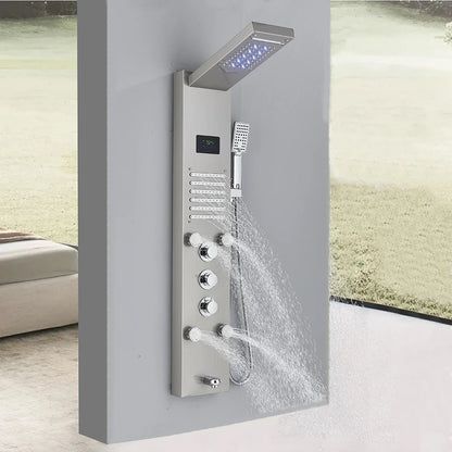 Shower Panel Tower System Rain Waterfall Shower Column