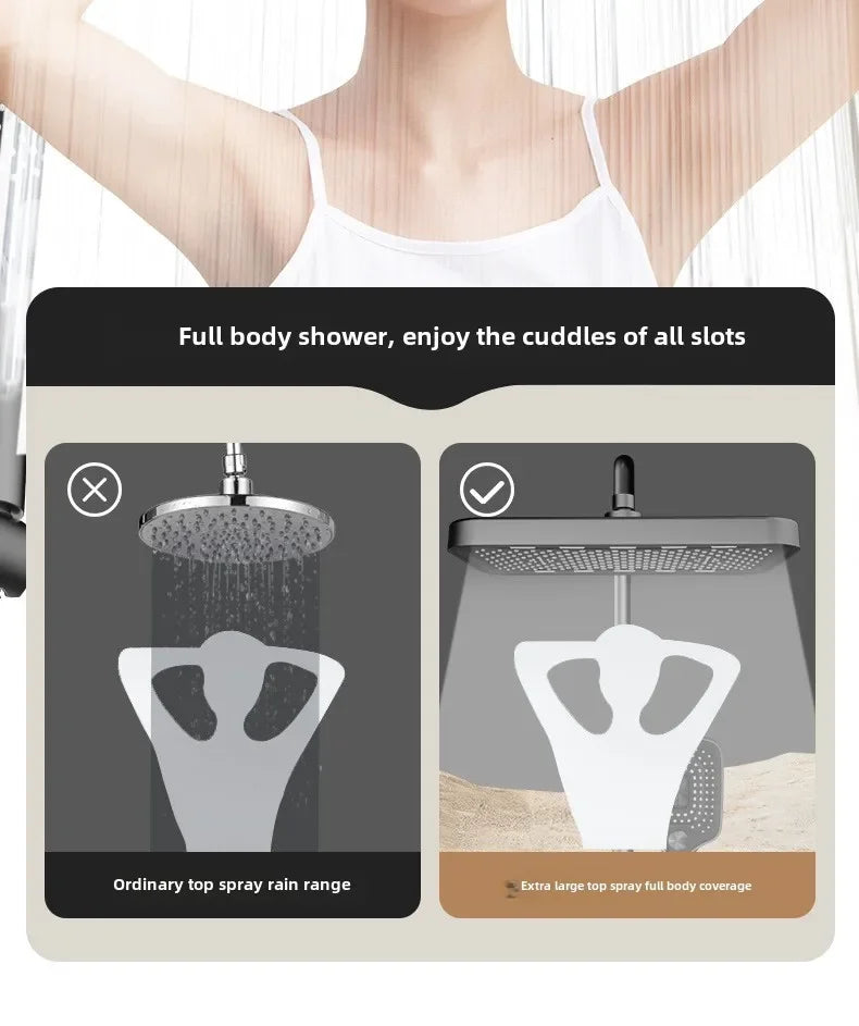 Large Showerhead Pressurized Showerhead Top Spray Pressurized
