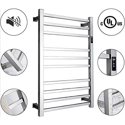 Oxg Towel Warmer Built-In Timer Wall Mounted Electric