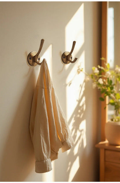 Yutoko Hook Moon Antique Wall Hanging Clothes Hook