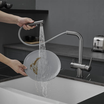 White Cold Filter Sink Faucets Ways Pure Water