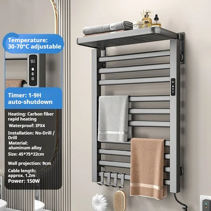 Aluminum Alloy Towel Rack Intelligent Electric Towel Racks