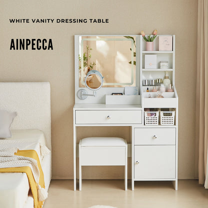Ainpecca Dressing Table Led Lights Vanity Desk Led