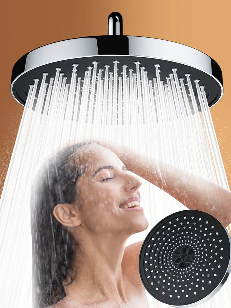 Large Flow Rainfall Shower Head 25cm Top Sprayer