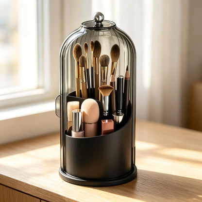 Rotating Dustproof Toothbrush Holder Organizer 360 Swivel