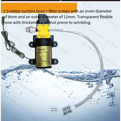 12v Automotive Or Self-Priming Diaphragm Pump Car Washer